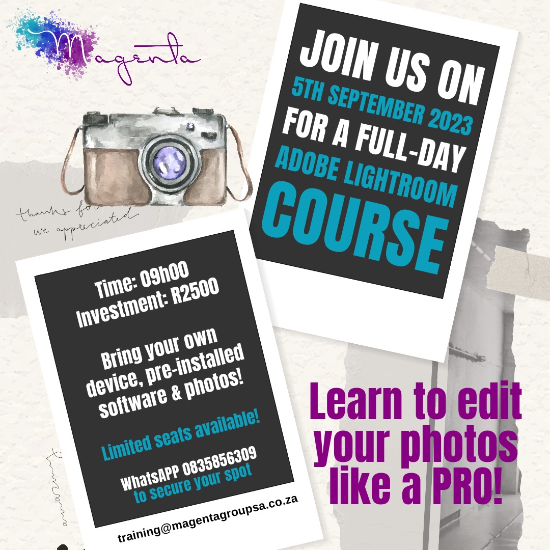 Adobe Lightroom Course poster