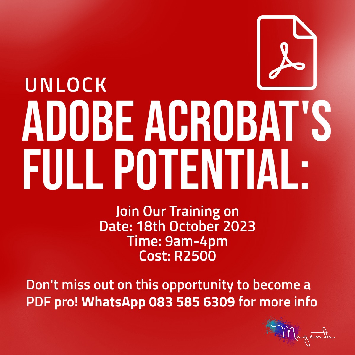 Adobe Acrobat Full Potential Course Image [1]